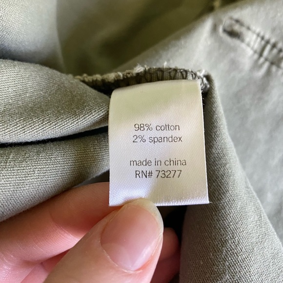 Olive Zip-Up Front Romper - Picture 3 of 12